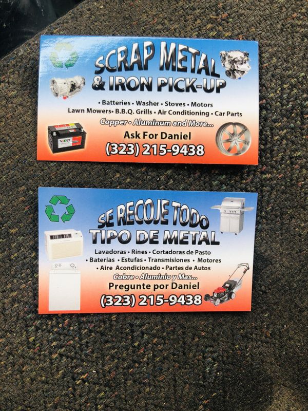 Free Scrap Metal Pick Up for Sale in Hemet CA OfferUp Free Scrap Metal Pick Up for Sale in Hemet CA OfferUp