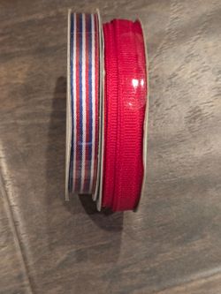 Ribbon red white and blue