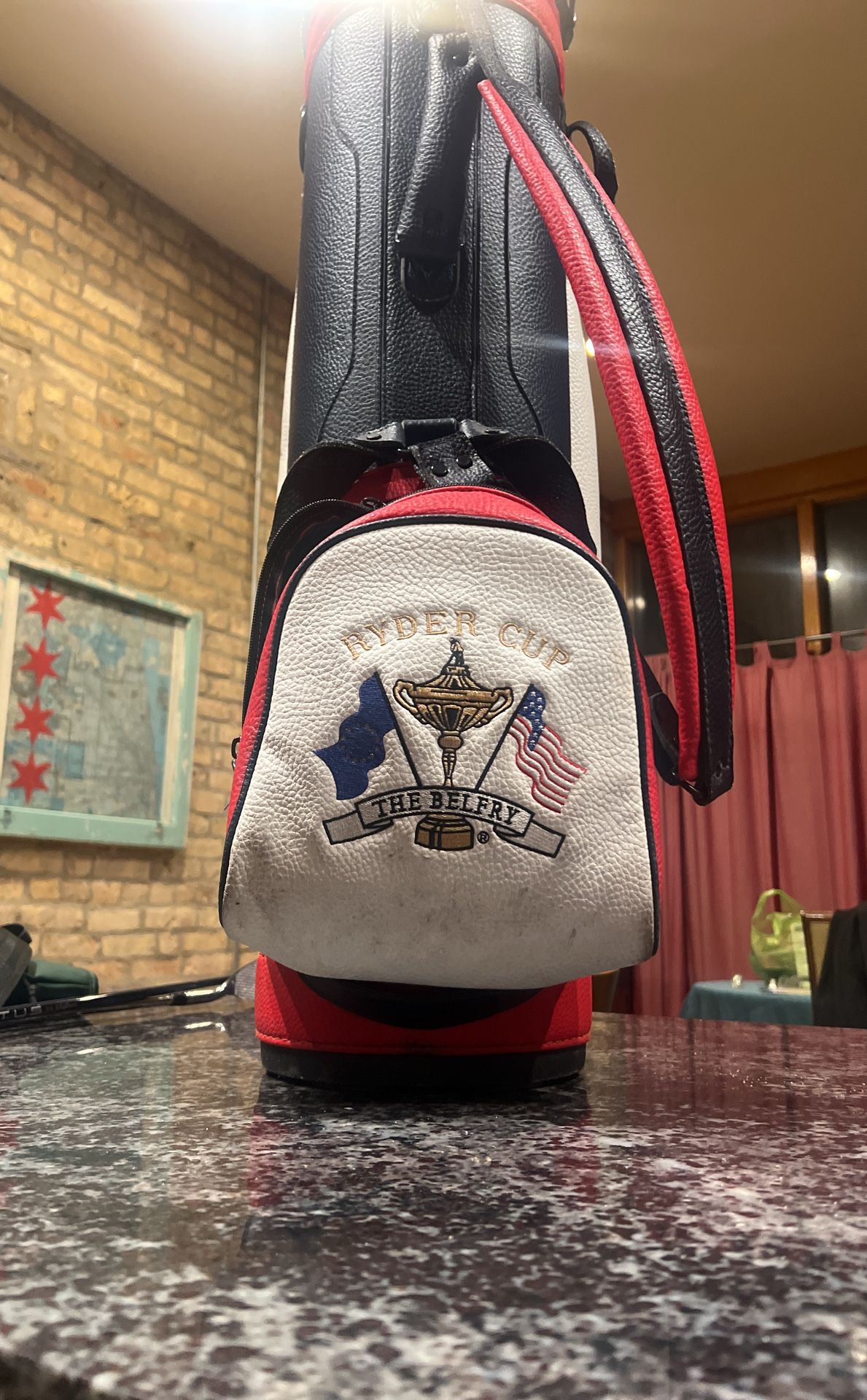 Ultra Rare 1993 Victory Ryder cup Bag At Belfry