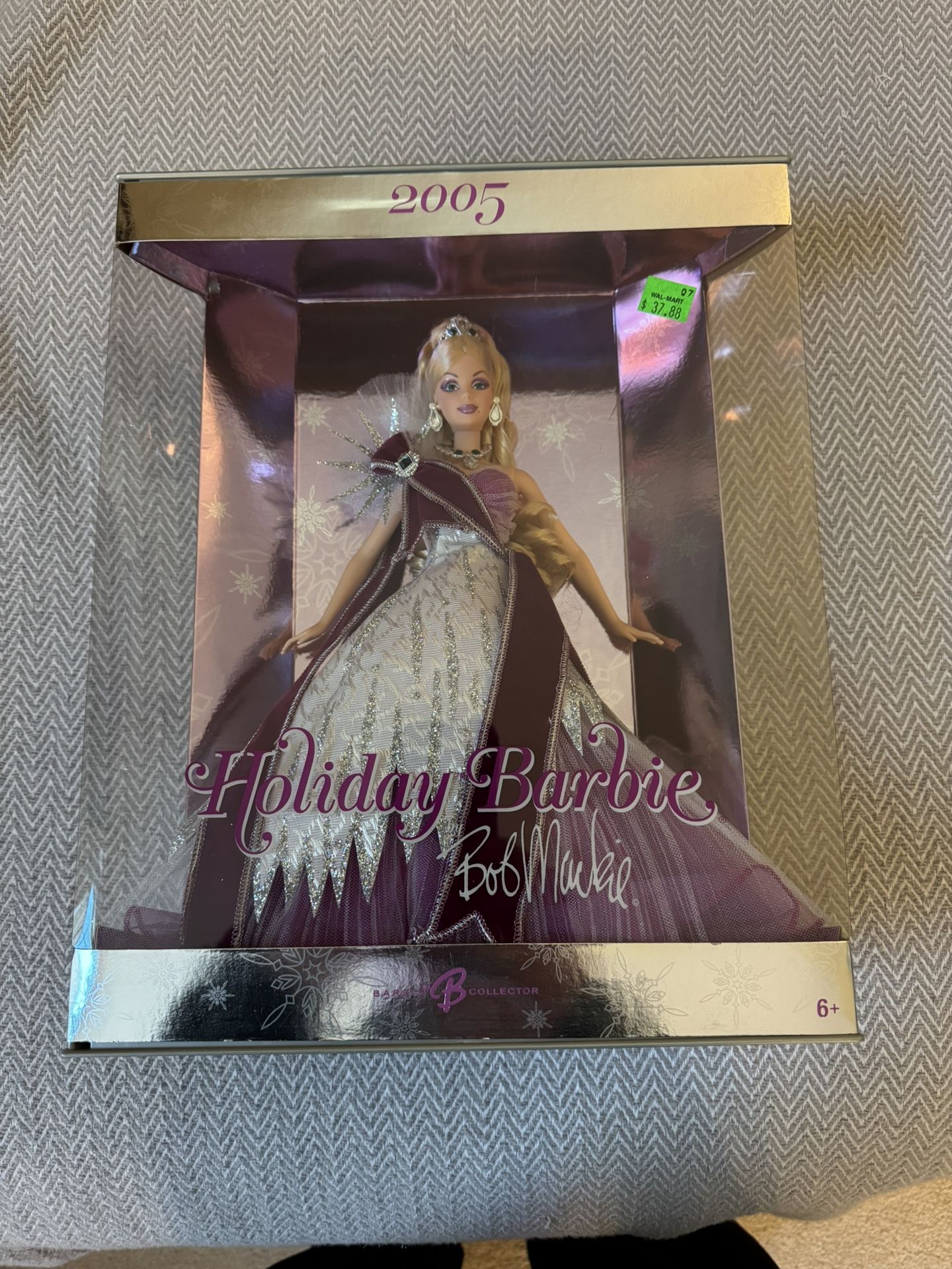 2005 Holiday Barbie Doll by Bob Mackie Mattel Collector Edition NWT
