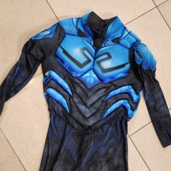 DC Comics Blue Beetle Halloween Costume Child Size Large Bodysuit Only