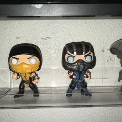 Mortal Kombat Funko Pops 