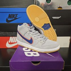 Deadstock Mens Nike SB Dunk High PRM (New York Mets)