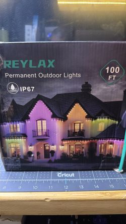 REYLAX 100FT Permanent Outdoor Lights RGB Smart LED IP67 Waterproof New