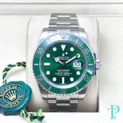 ROLEX 16610LV “HULK” SUBMARINER 40MM (2019) BOX&CARD