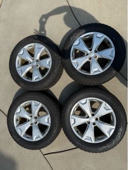 4 OEM Subaru Forester 17” Alloy Wheels — $400 OBO