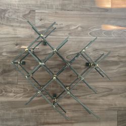 Crate And Barrel Metal Wine Rack