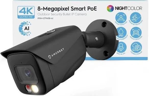 Amcrest Security Cameras (black)