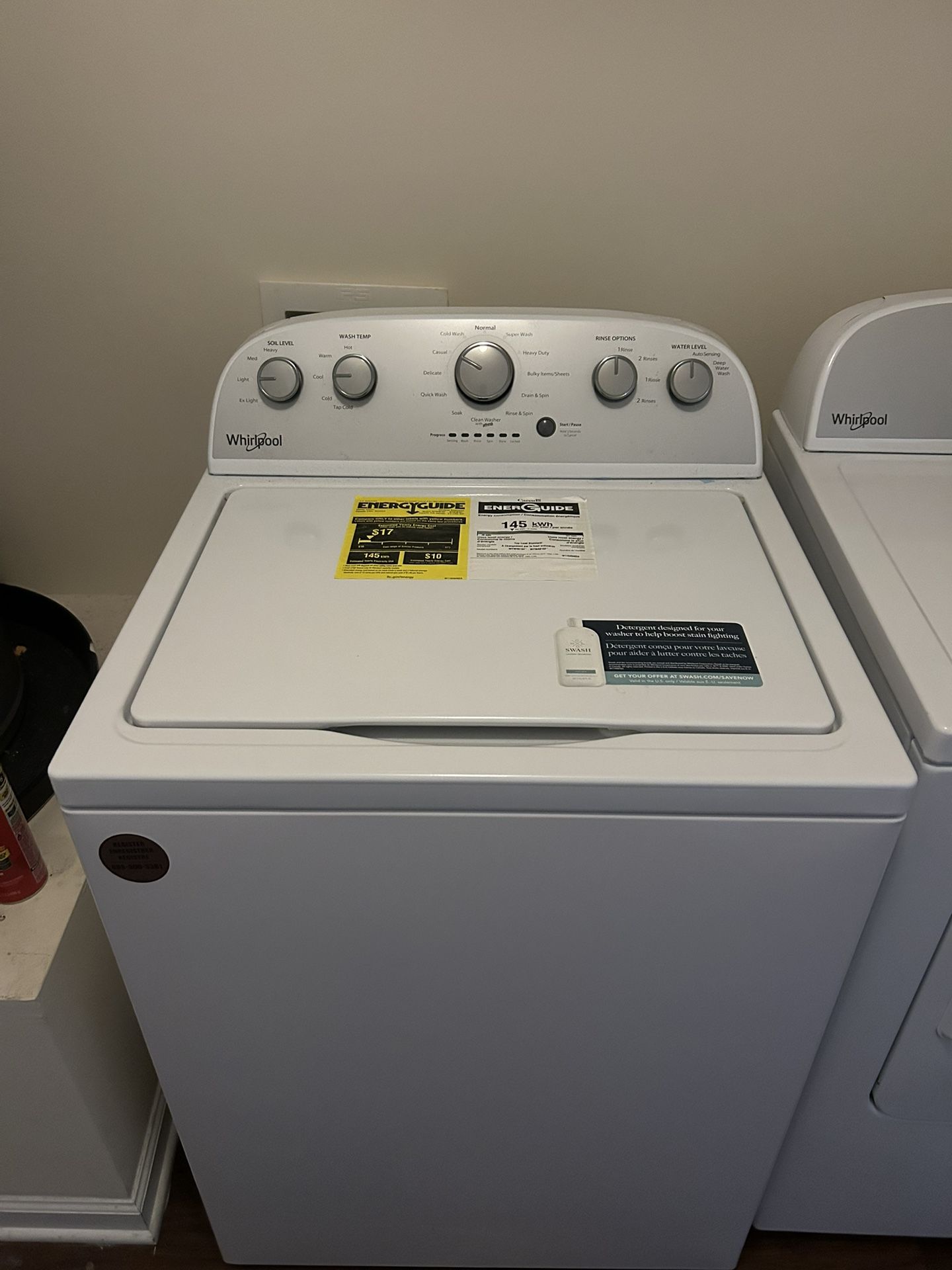 Will Deliver Whirlpool Washer And Dryer