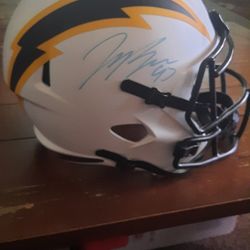 Joey Bosa Signed Chargers Helmet