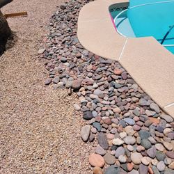 Free River Rocks,  Pond Pump with Lights