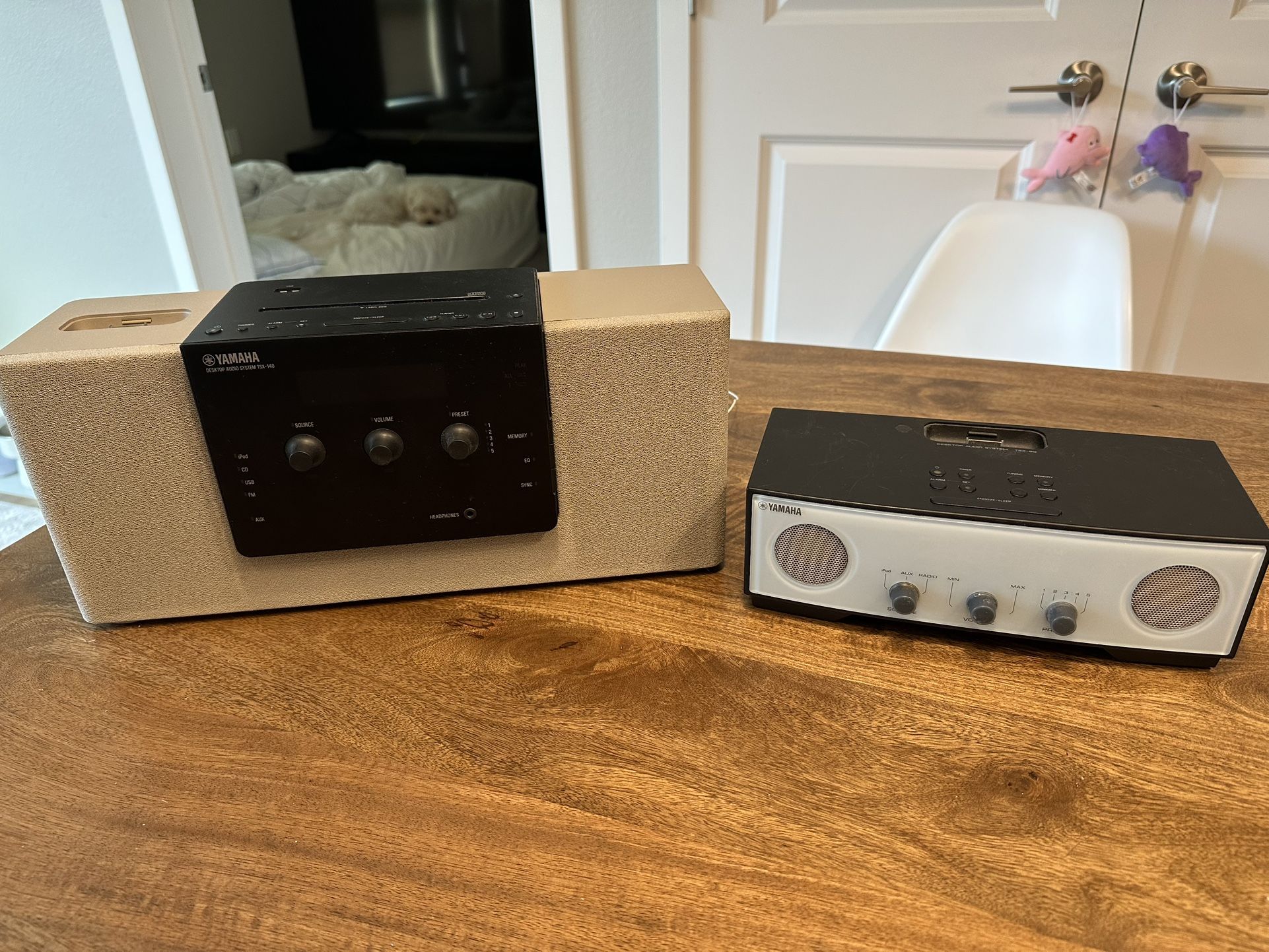 Yamaha Bluetooth Speaker Big($50) Small($30) Together ($60)