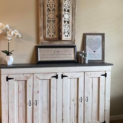 Tv Stand,  Cabinet, Hutch, Console, 5 Ft Long