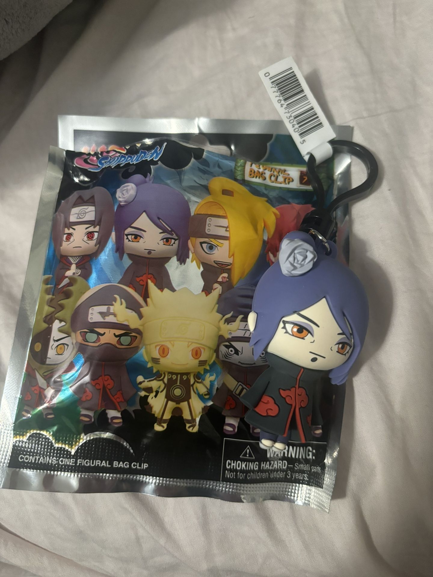 naruto figural bag clip-character konan