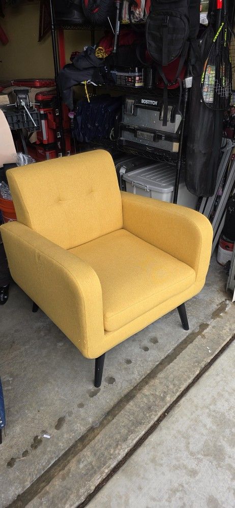 Yellow Sofa Chair - Single Seater