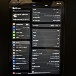 iPad Pro 11” M1 1TB