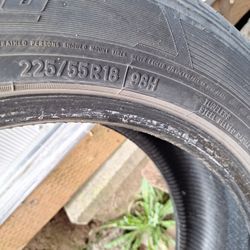 2  P225x55R18  Tires