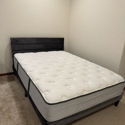 Full Size Bed Frames In Box Plus Mattress