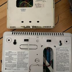 two home security systems with alarm and motion sensor 