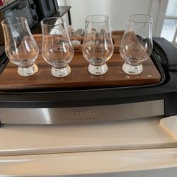 SET OF FOUR NEW BRANDY SNIFTERS