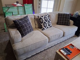 Light grey couch