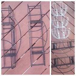 Plant window boxes and plant baskets 