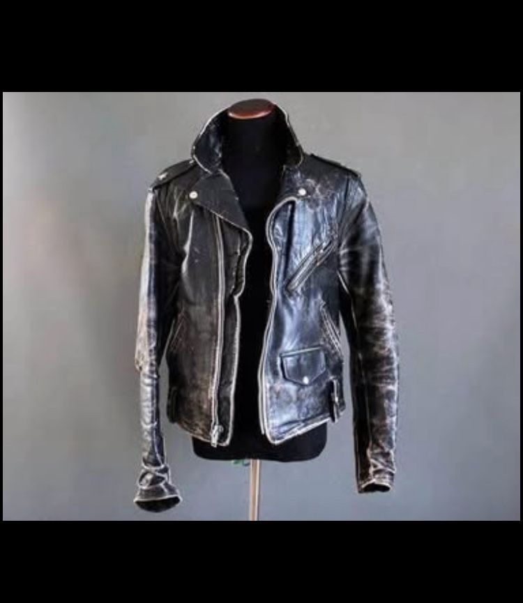 Vintage Schott One Star Perfecto 615 Leather Steerhide Jacket SZ 42 π₯ π₯ π₯ π₯