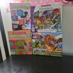 Jumbo Floor Puzzle and Matching Games 