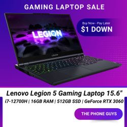 🔥 Laptop Gamer Lenovo Legion 5 | Como Nueva y Solo $1 de Entrada