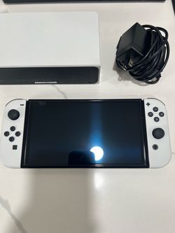 OLED Nintendo Switch Console Complete with Controllers, Dock and Accessories