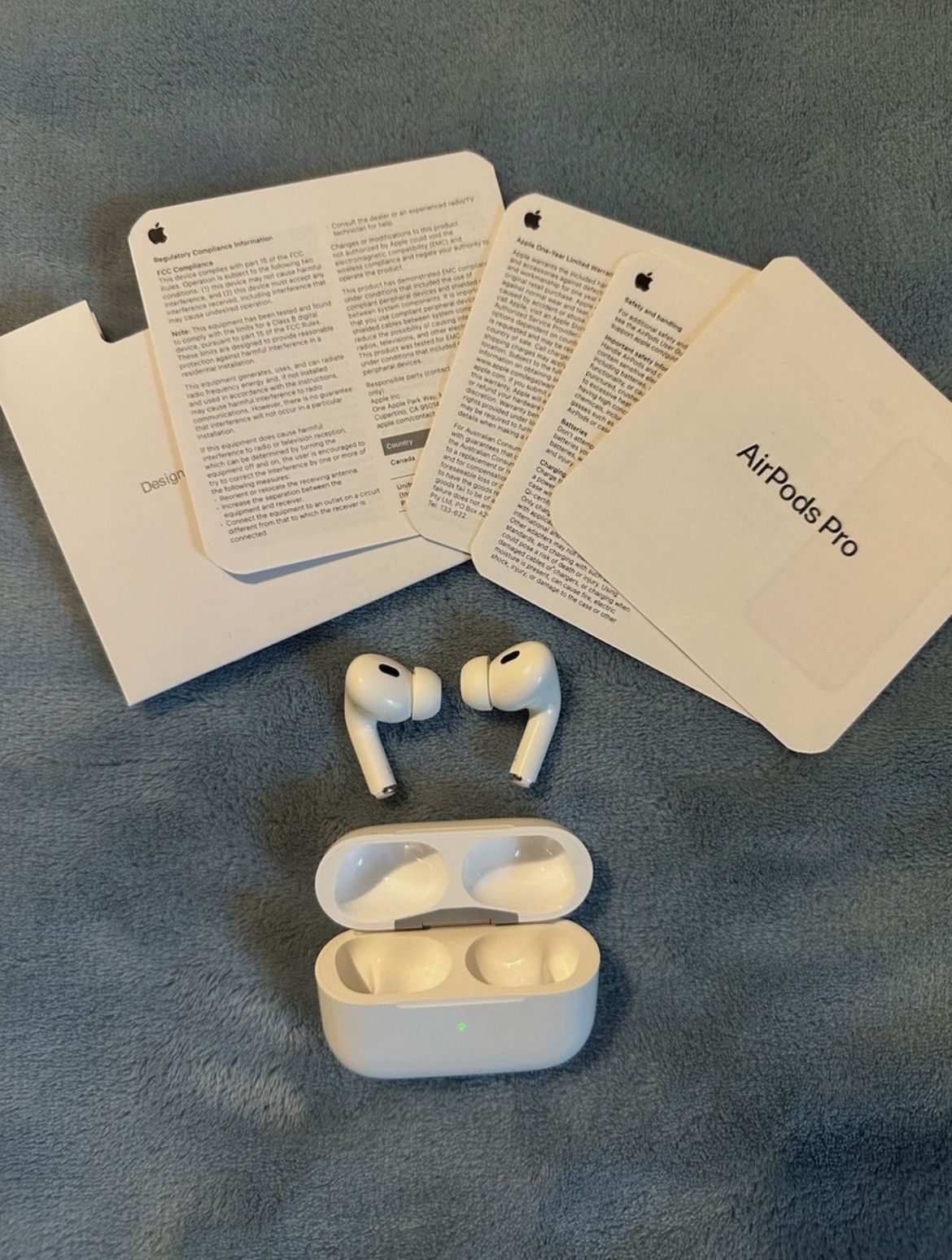 Apple AirPods Pro 2nd Generation with MagSafe Wireless Charging Case (USB‑C AND NOICE CANCELLATION)