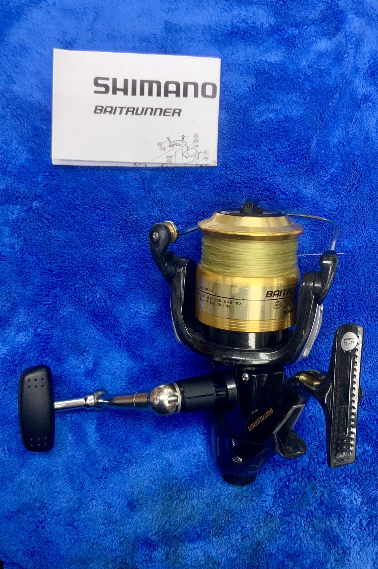 Shimano Baitrunner 8000D 4.8:1 Reel Rod Fish Fishing Salt Fresh Fresh Water Spinning Spool Freshwater Water Ocean Travel Bait Tackle