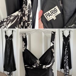 Beautiful Open Back Evening Prom Dress 