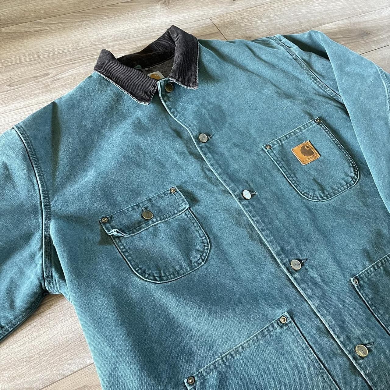 Carhartt チョアコート C02HTG ハンターグリーンUSA製 90s 中古・古着通販】CarHartt (カーハート) チョアコート グリーン