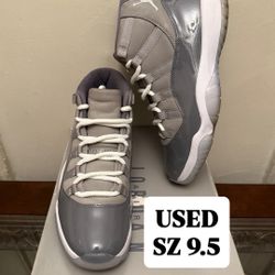 USED Air Jordan 11 “Cool grey” SZ 9.5