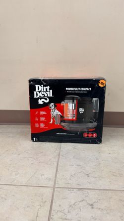 DIRT DEVIL POWERFULLY COMPACT PORTABLE CARPET & UPHOLSTERY SPOT CLEANER