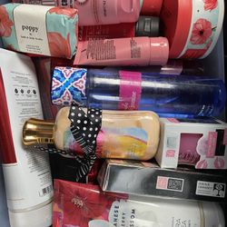 Box Of Beauty Products 