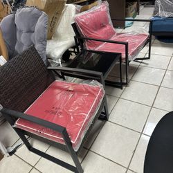 3pcs Outdoor Patio Sets ( As Picto