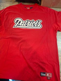 Vintage Y2K New England Patriots Script Shirt with Jock Tag