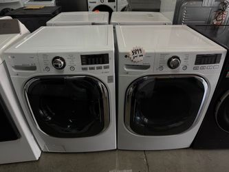 LG Washer And Gas Dryer Set