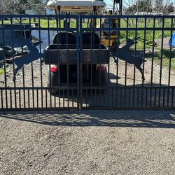 Driveway Gate ~ Dual Swing