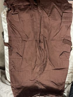 Brown cargo pants