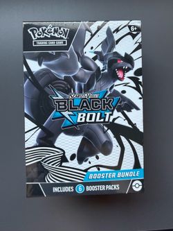 Pokemon TCG Scarlet & Violet Black Bolt Booster Bundle