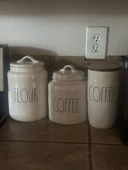 Rae Dunn Large Canisters