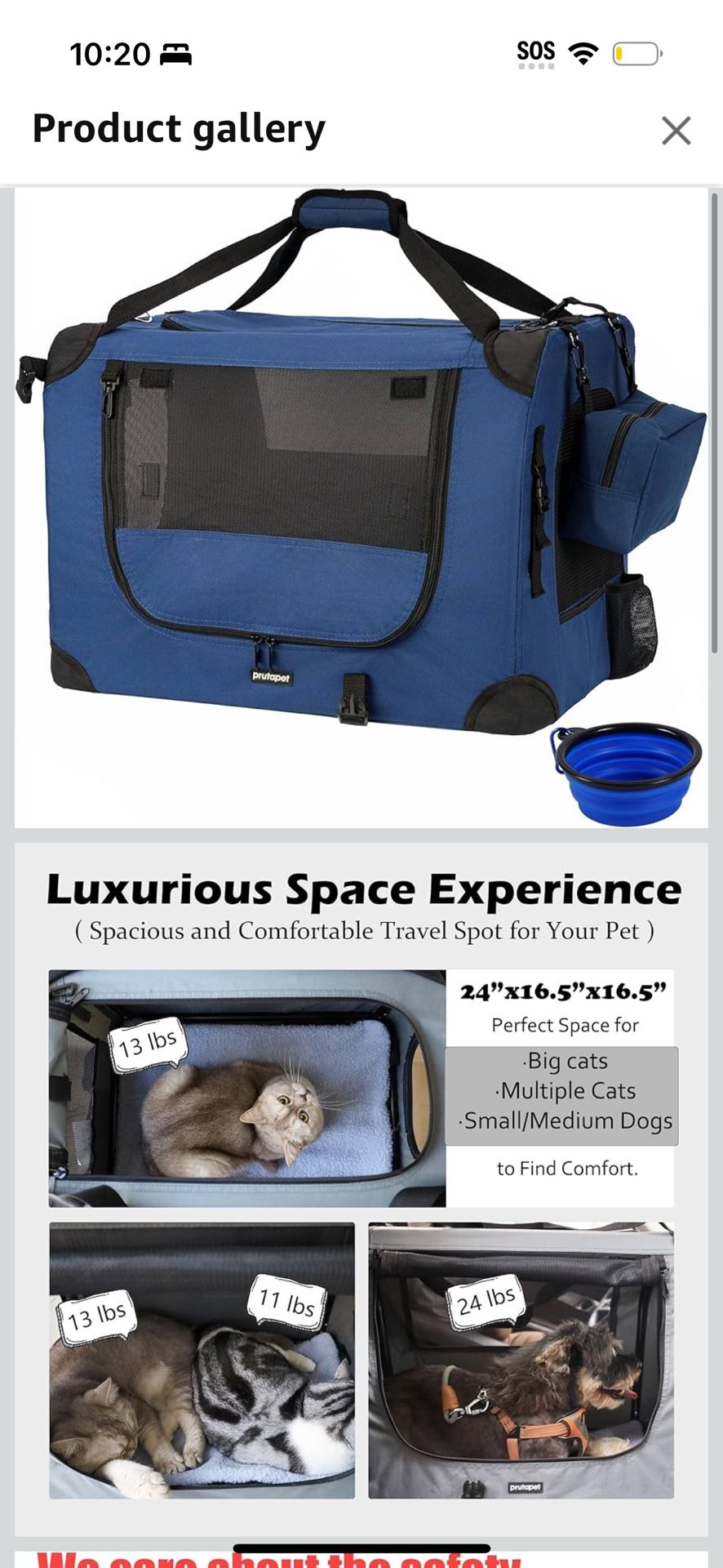 Large Pet Carrier 