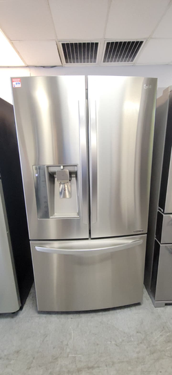 LG French Door Fridge – Stainless, Ice & Water Dispenser
