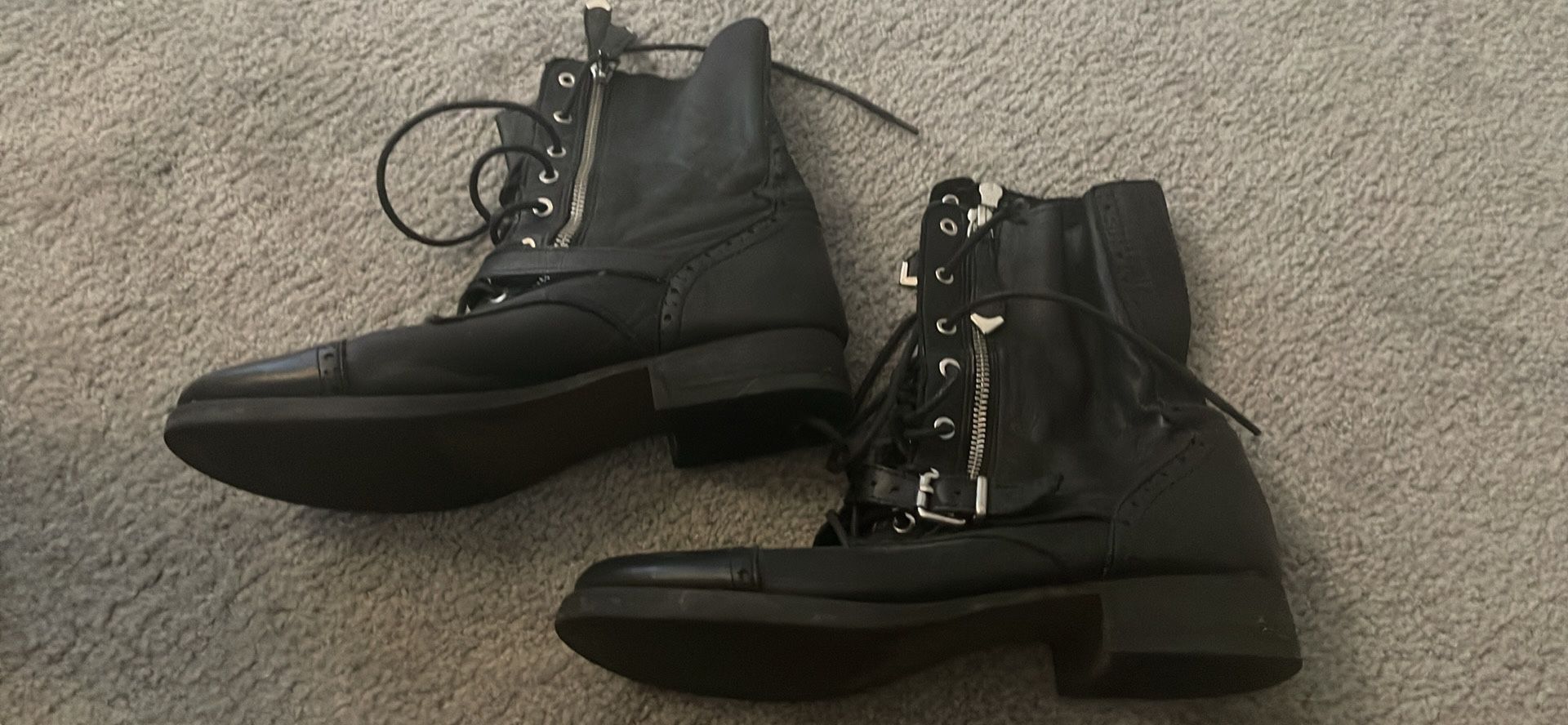 Black Boots Size 8.5