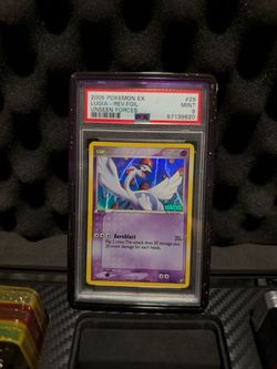 PSA 9 Lugia Unseen Forces Stamped Reverse Holo