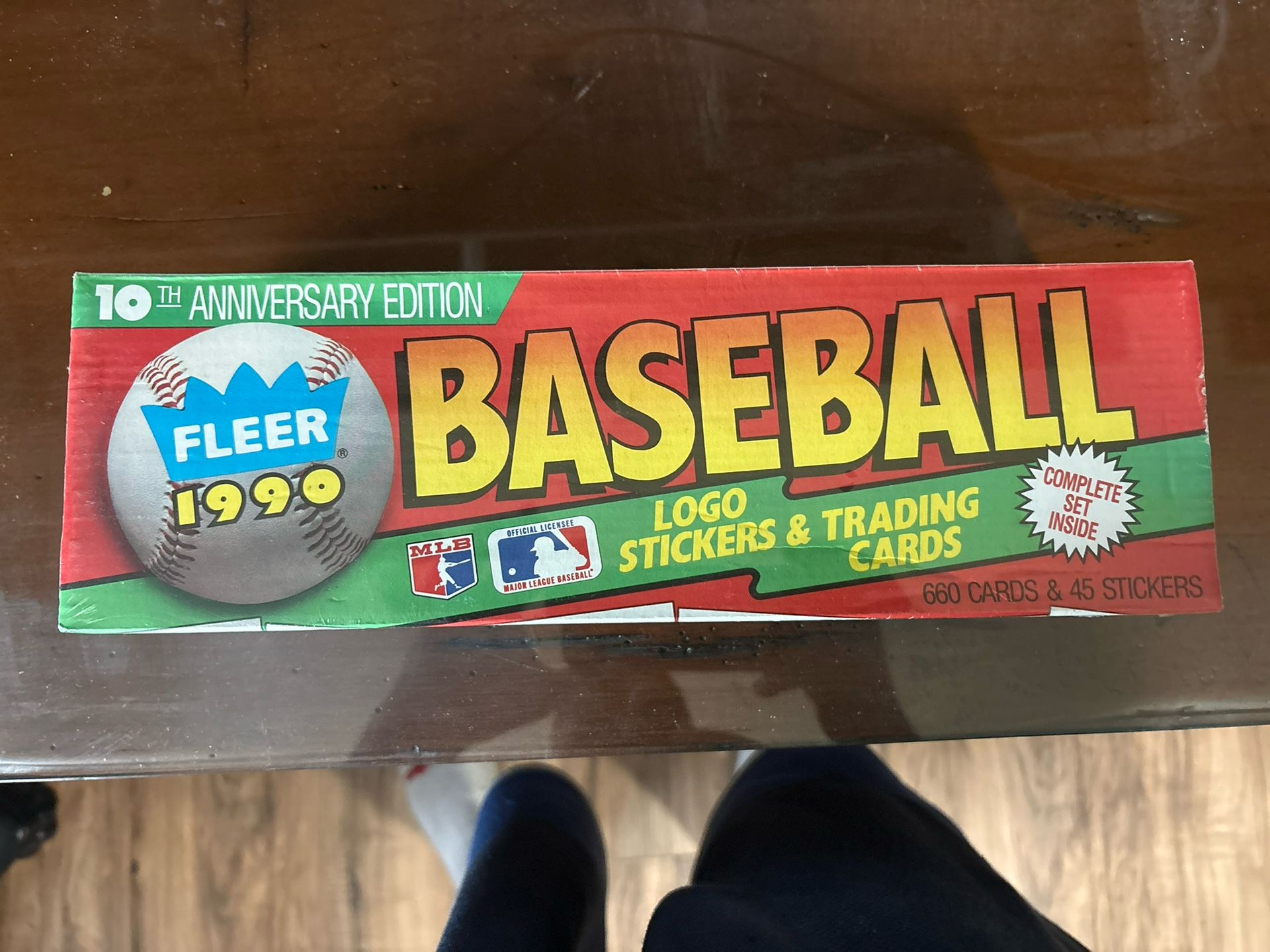 1990 Fleer 10th Anniversary Complete Set- Unopened