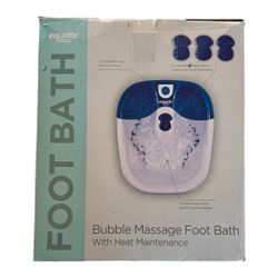 Equate Toe Touch Control Bubble Massage Foot Bath